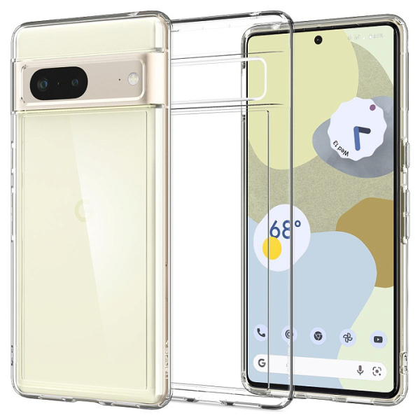 Купить Чехол Spigen Ultra Hybrid (ACS04699) для Google Pixel 7 (Clear)